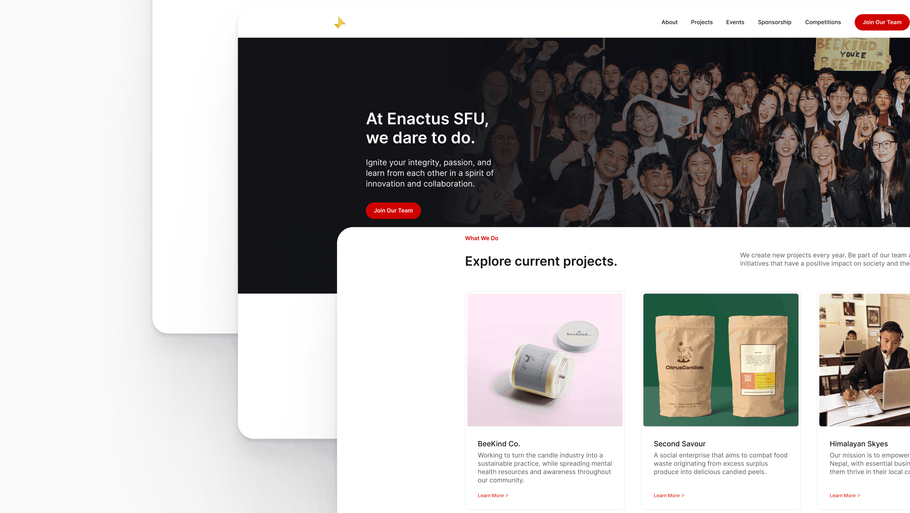 Creating a design system from the ground up and designed the website UI