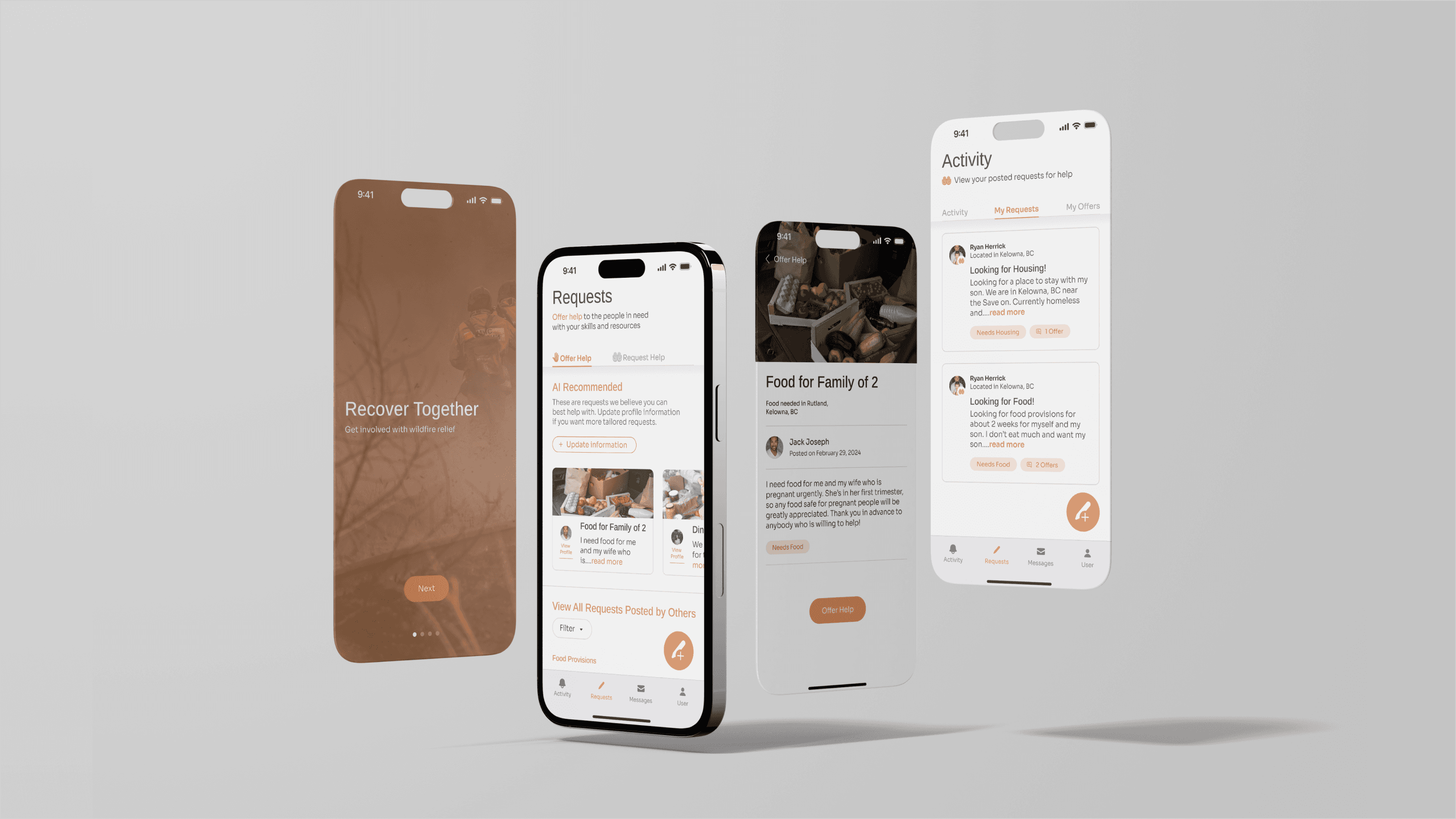 Bridging the gap between wildfire survivors and volunteer support